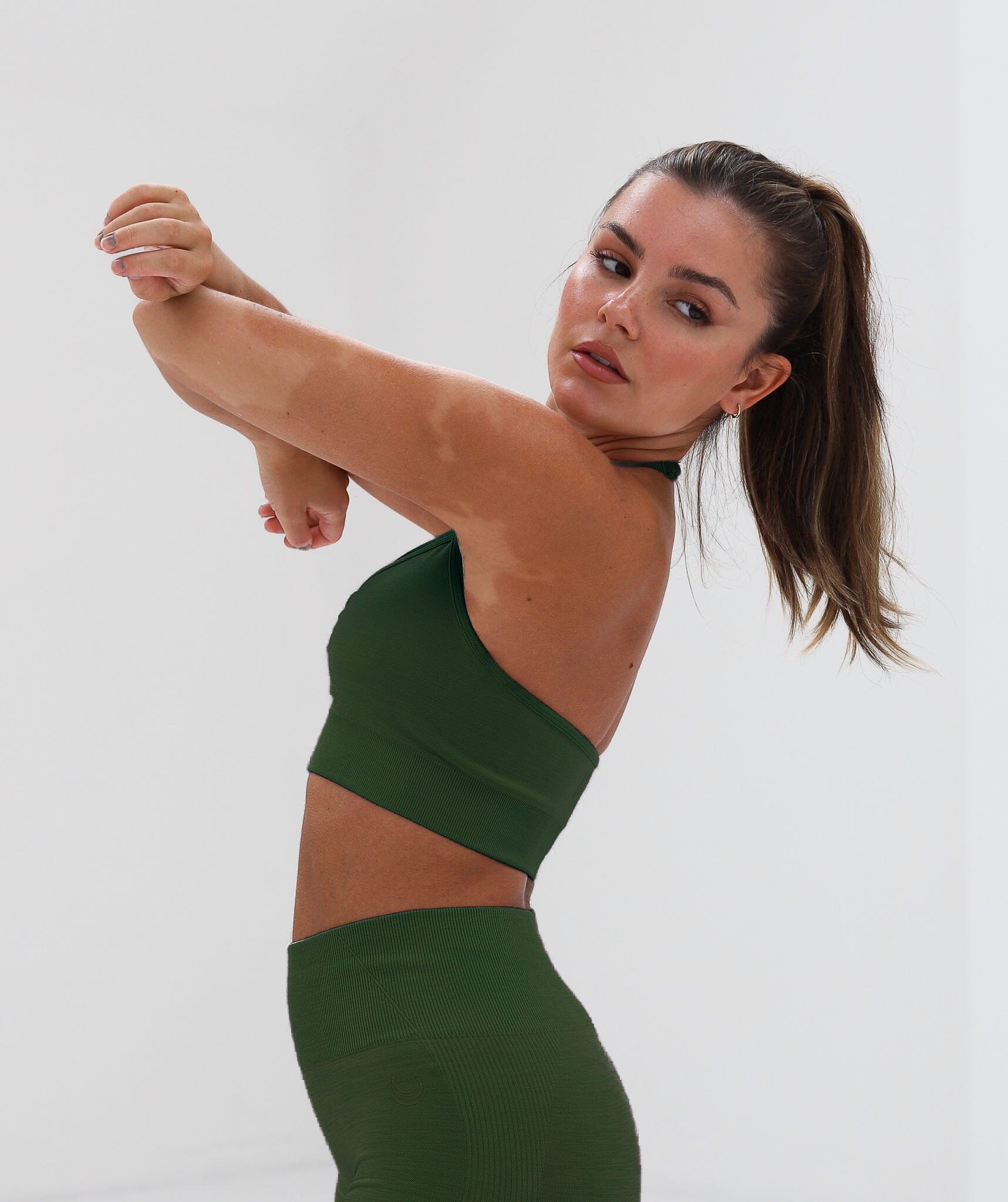 Halter Neck Top Royal Green 