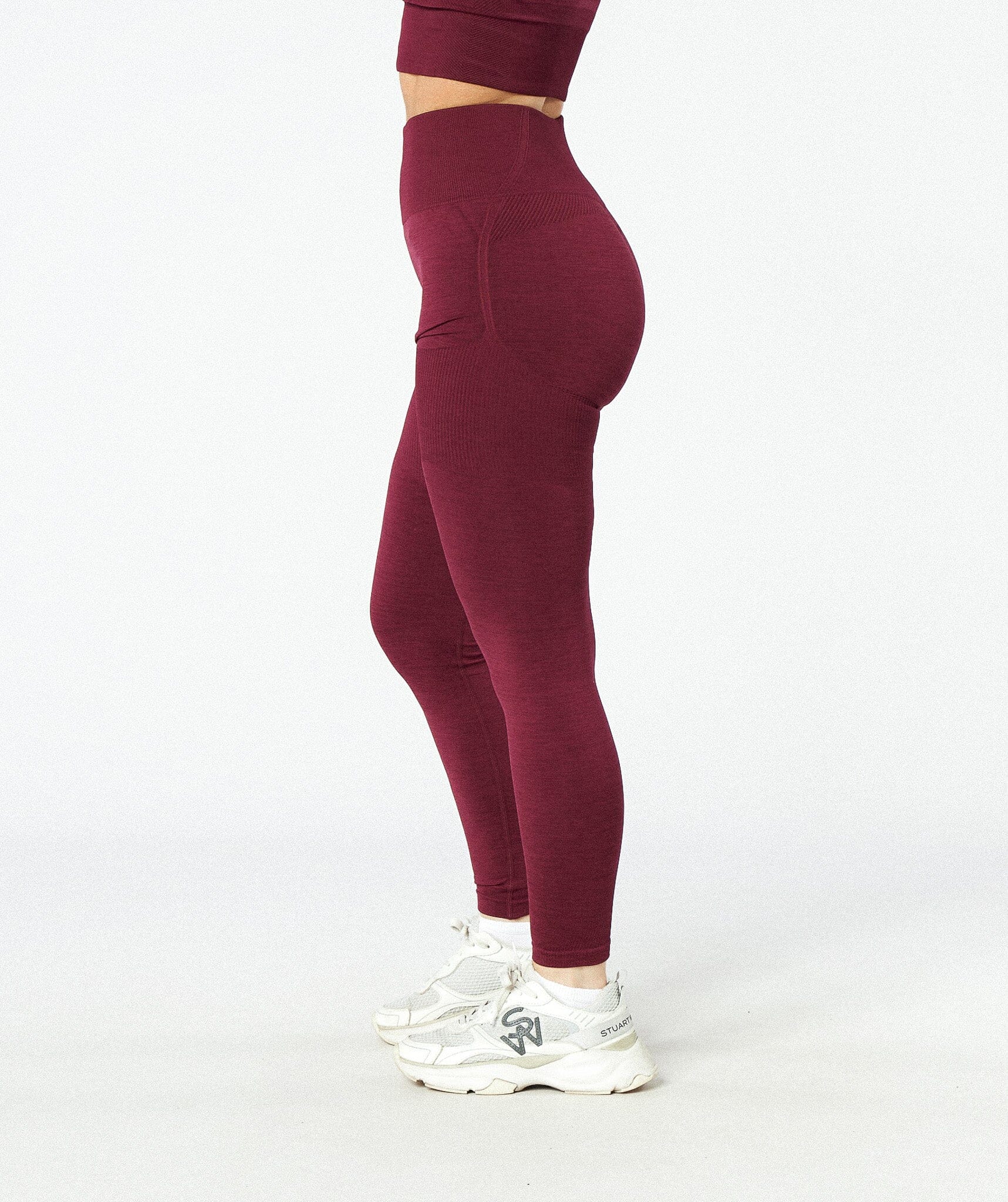 MaxSculpt Compression Legging Merlot Red 