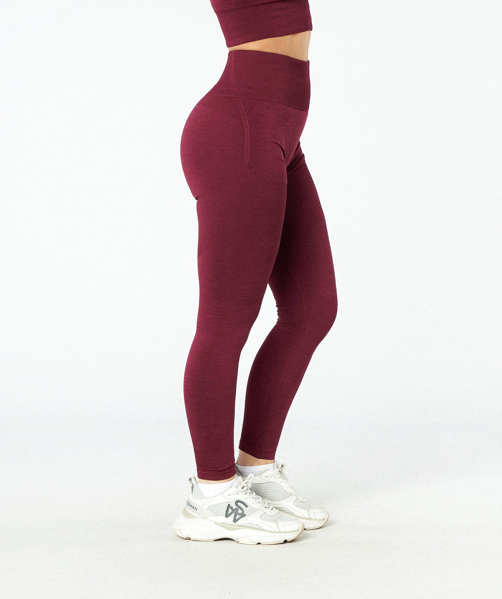 MaxSculpt Compression Legging Merlot Red 