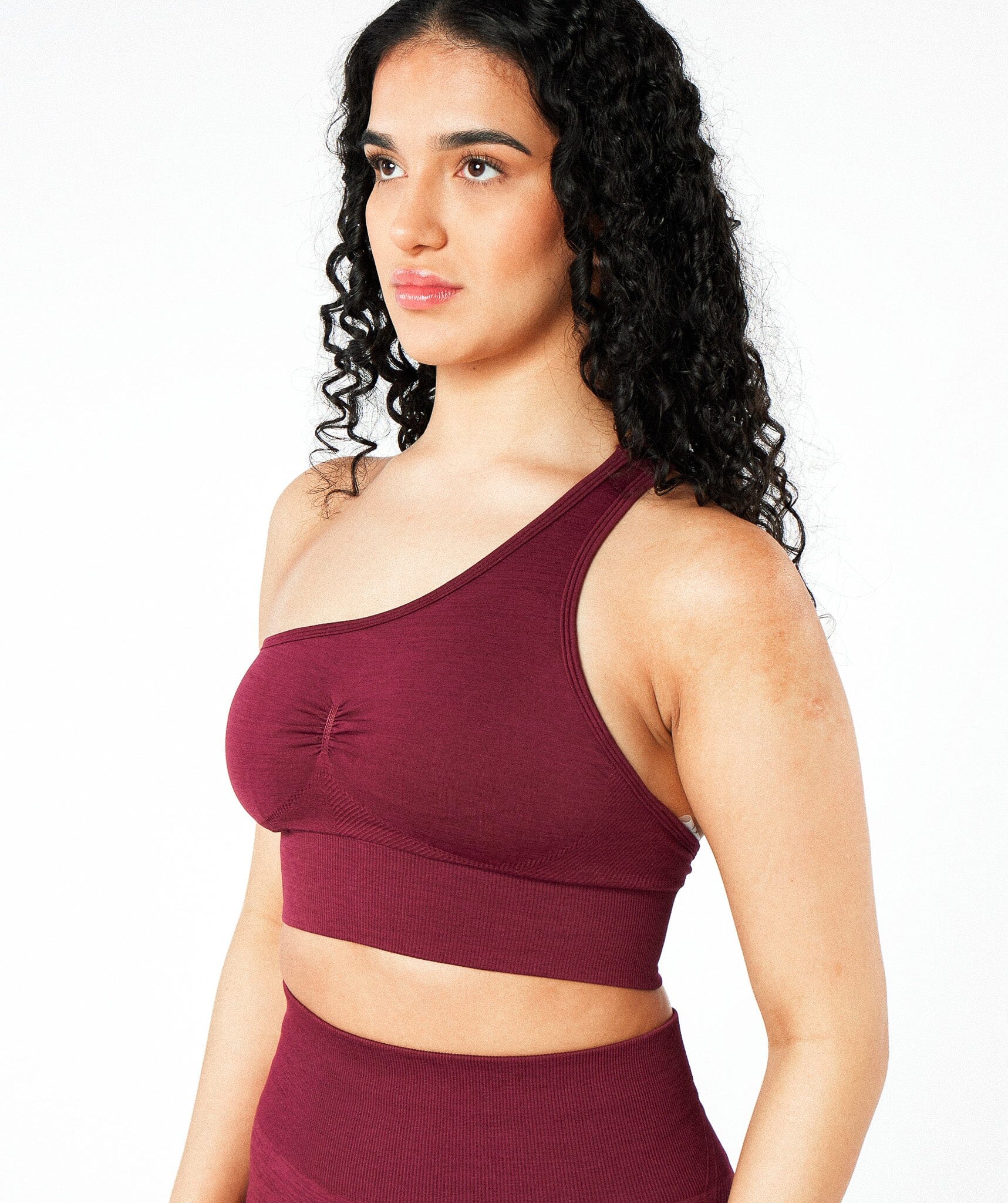 MaxSculpt Crescent Bra Merlot Red 