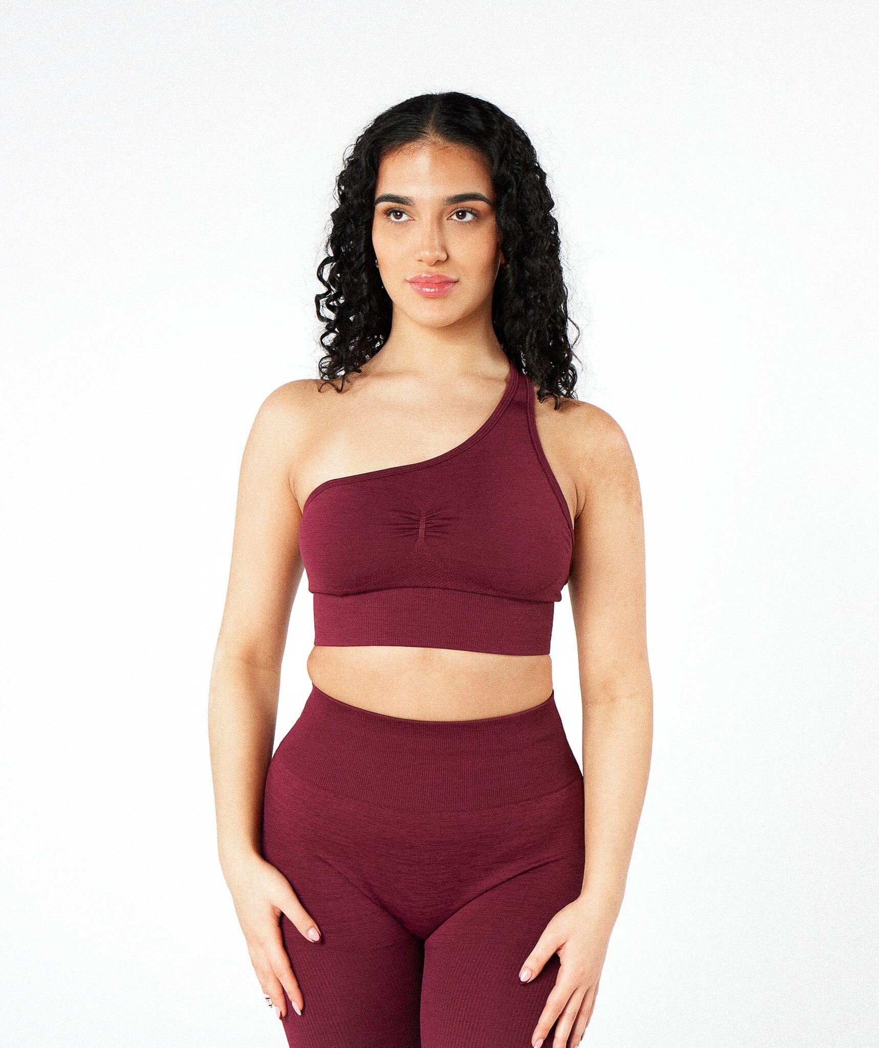 MaxSculpt Crescent Bra Merlot Red 