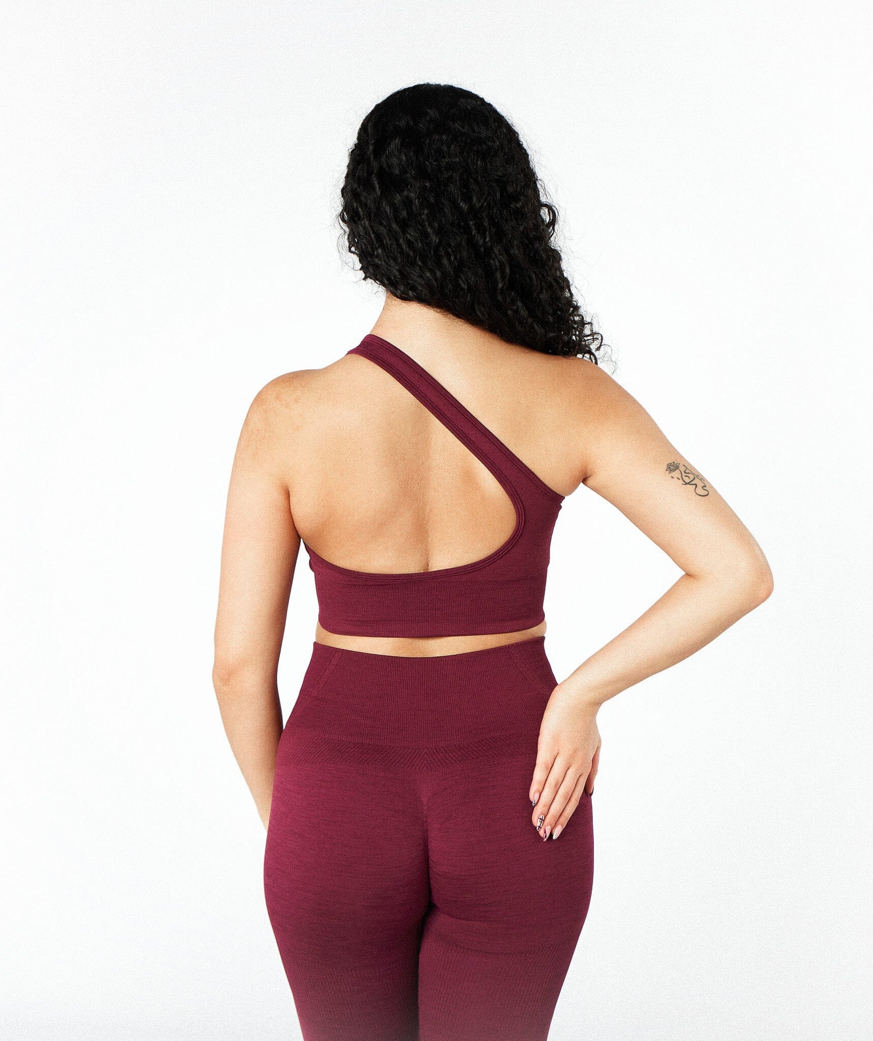 MaxSculpt Crescent Bra Merlot Red 