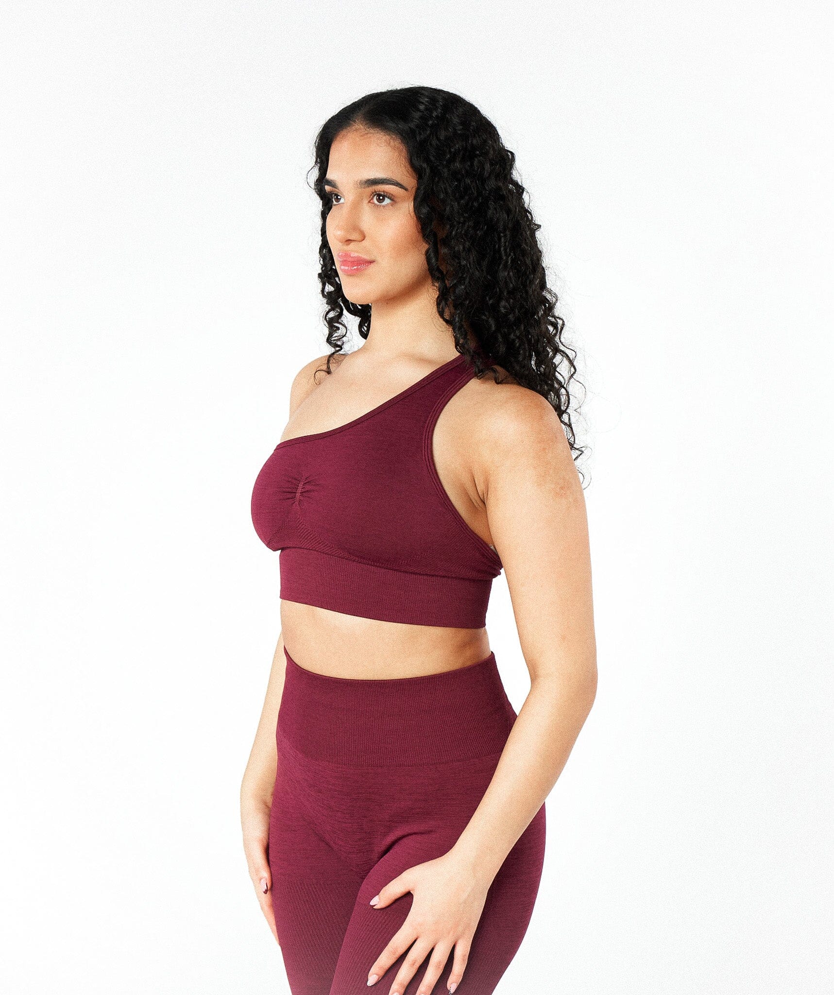 MaxSculpt Crescent Bra Merlot Red 