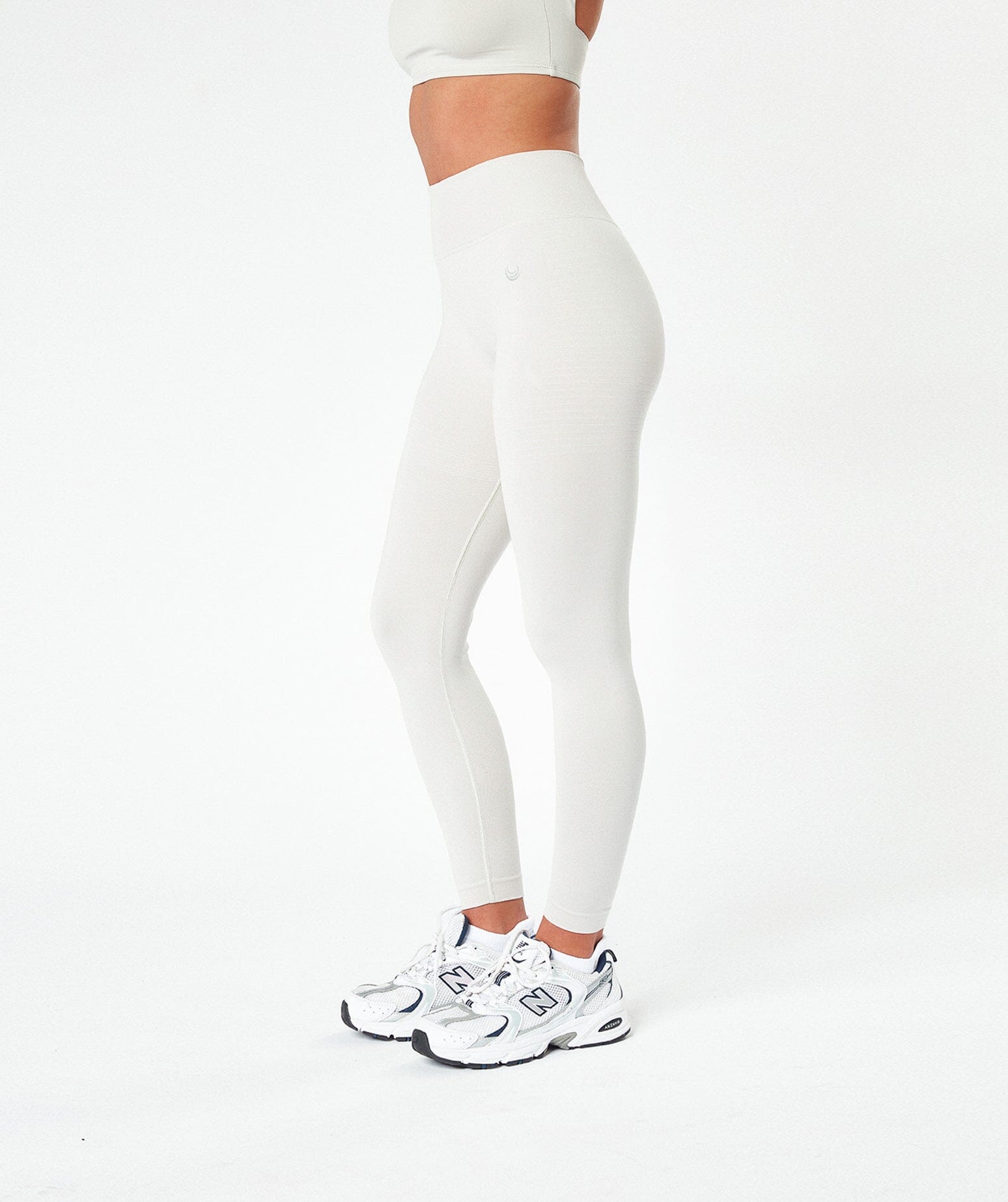 V-Seam Leggings Bone Grey 