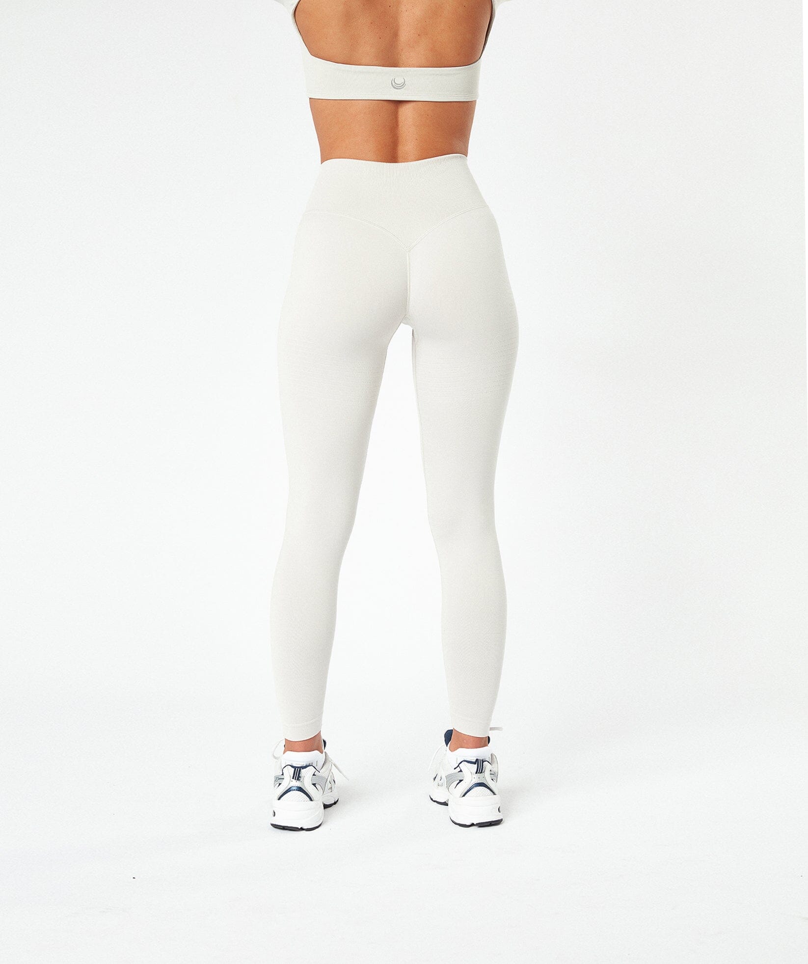 V-Seam Leggings Bone Grey 