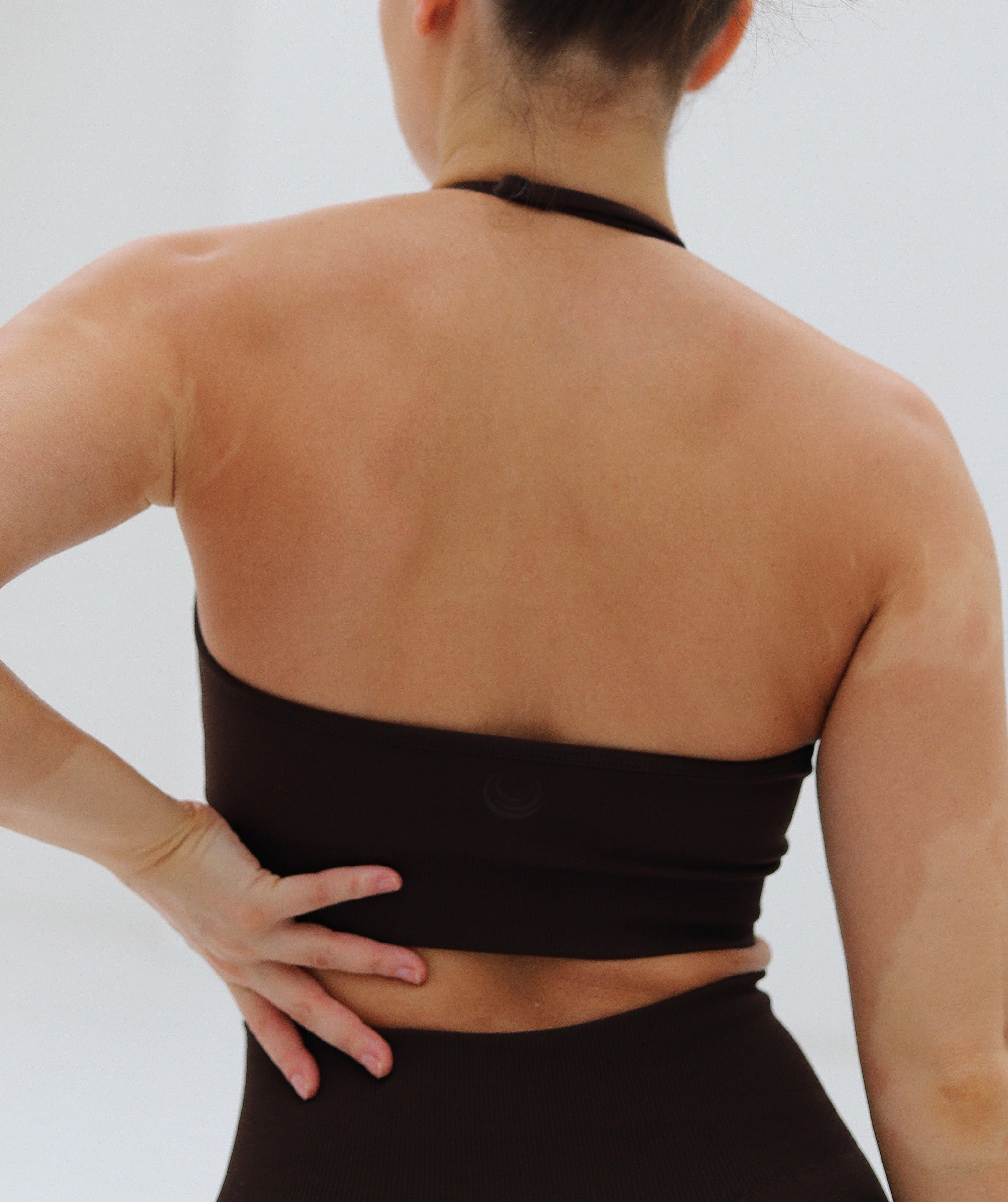 Halter Neck Top - Rich Brown Rich Brown 